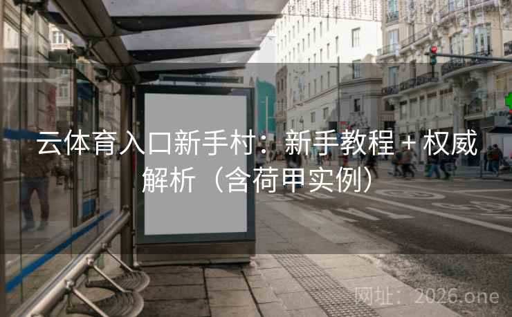 云体育入口新手村:新手教程 + 权威解析(含荷甲实例)
